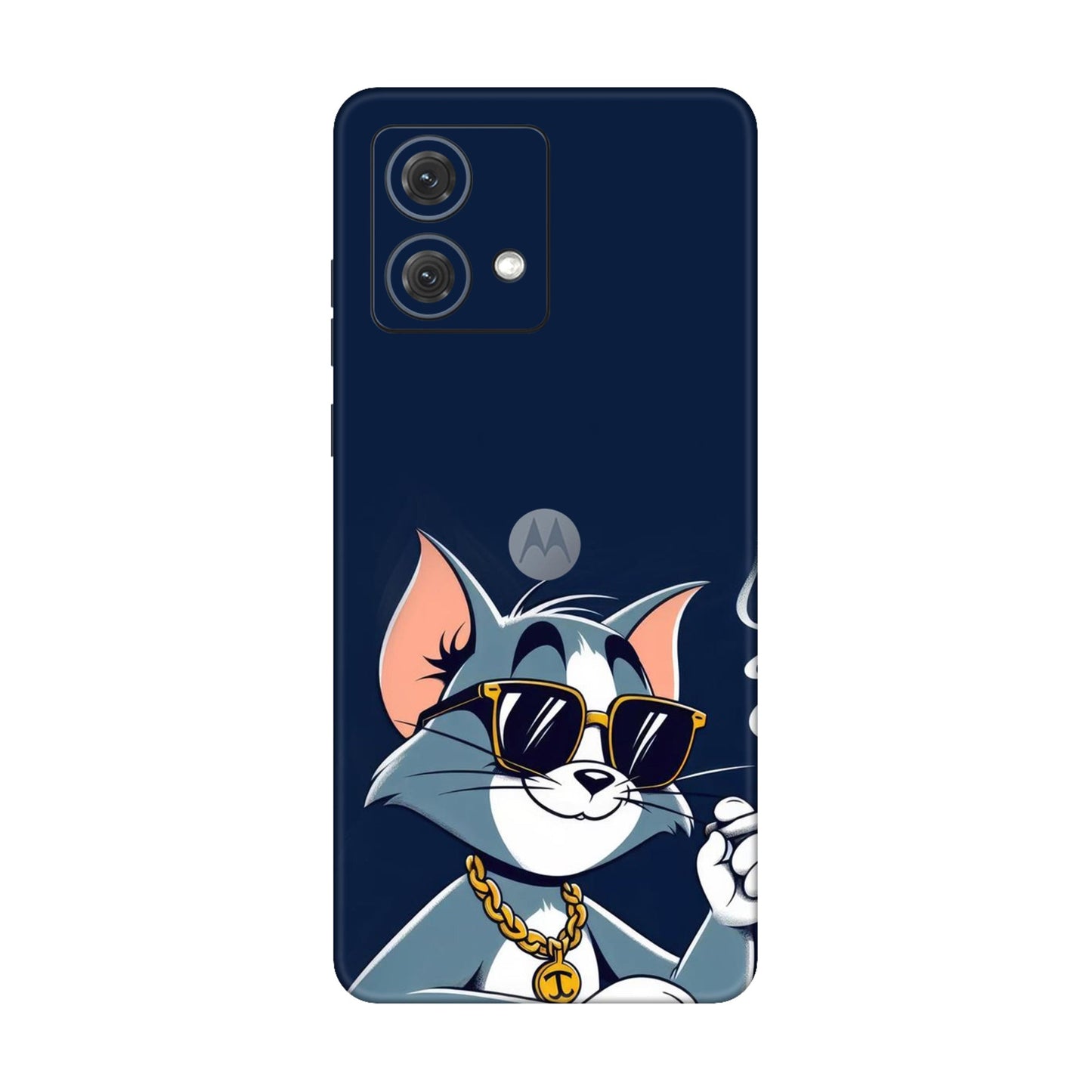 Tom the Boss Cat Mobile Skin For Motorola G84