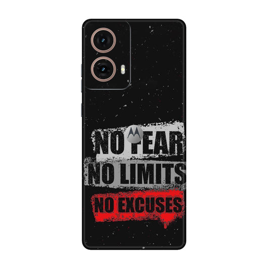 No Fear No Limits Mobile Skin For Motorola G85