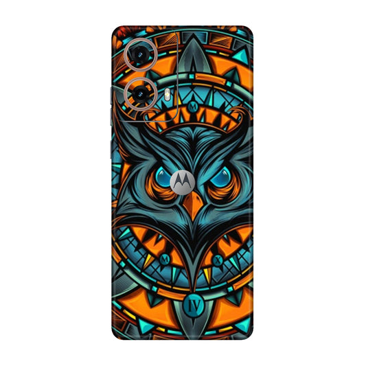Spirit Owl Mandala Mobile Skin For Motorola G85