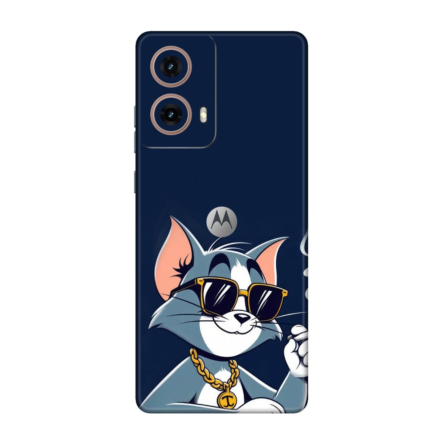 Tom the Boss Cat Mobile Skin For Motorola G85