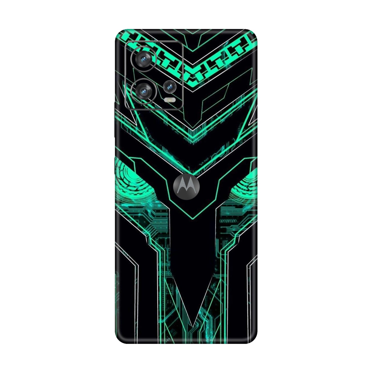 Neon Circuit Predator Mobile Skin For Motorola Edge 30 Fusion