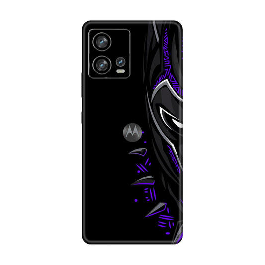 Neon Vibe Cat Mobile Skin For Motorola Edge 30 Fusion