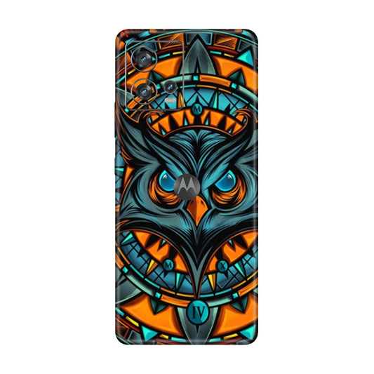 Spirit Owl Mandala Mobile Skin For Motorola Edge 30 Fusion