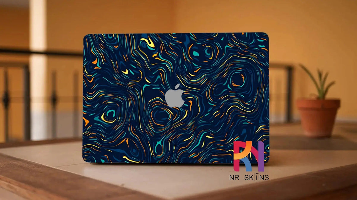 Multicolor strips Laptop 6D Skin - SkinUp