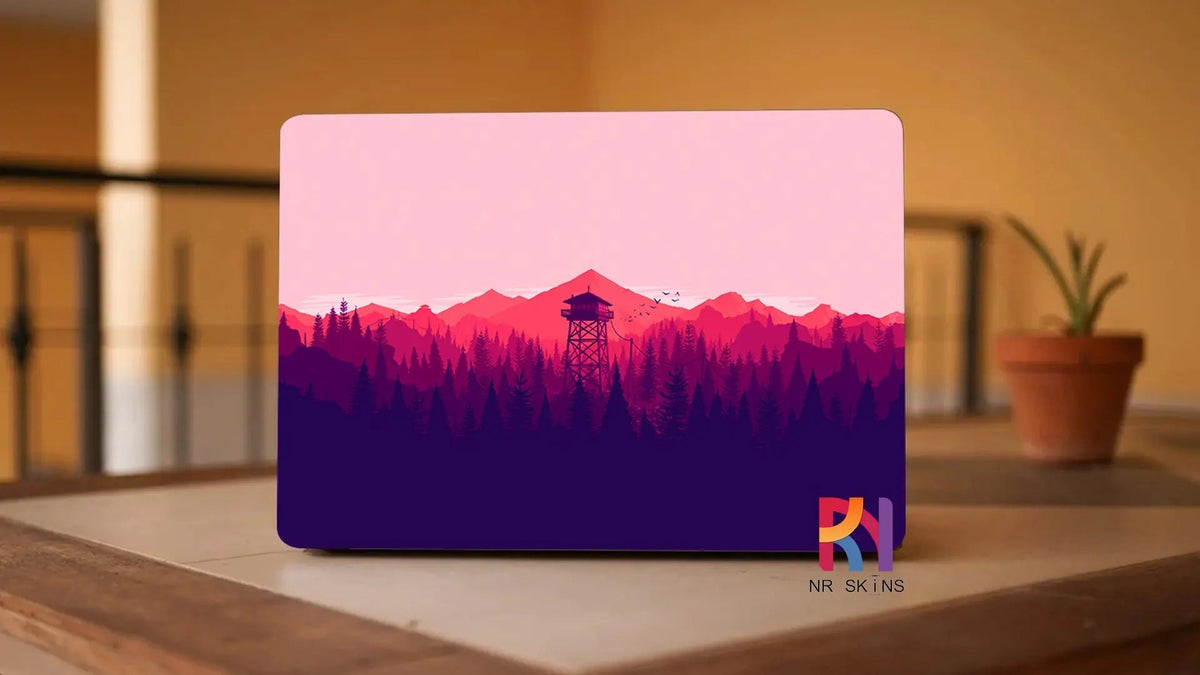 Pink Nature Laptop 6D Skin - SkinUp