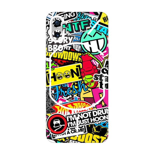 Hoonigan Sticker Bomb Mobile Skin For Nothing Phone 1