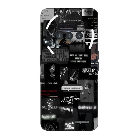 Bad Day Dark Collage Mobile Skin For Nothing Phone 3a