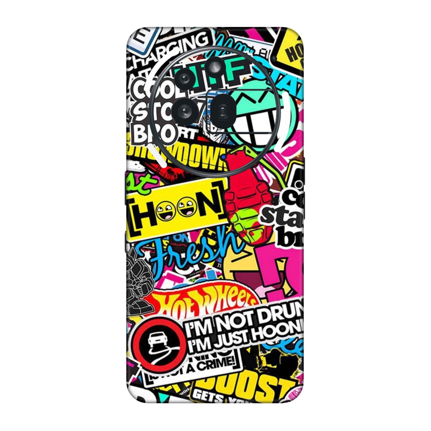 Hoonigan Sticker Bomb Mobile Skin For Nothing Phone 3a Pro