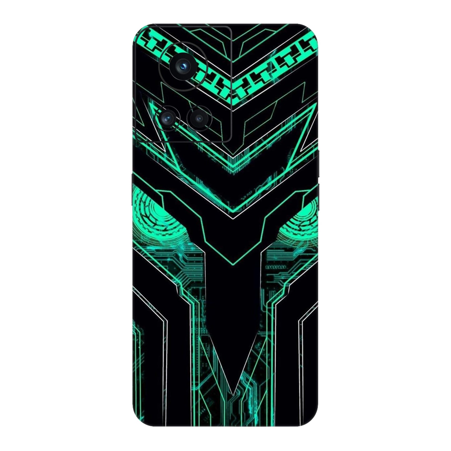 Neon Circuit Predator Mobile Skin For OnePlus 10R