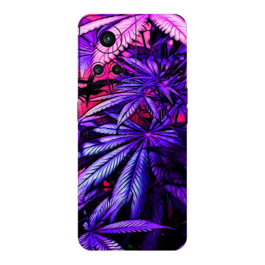 Neon Purple Herb Mobile Skin For OnePlus 10R