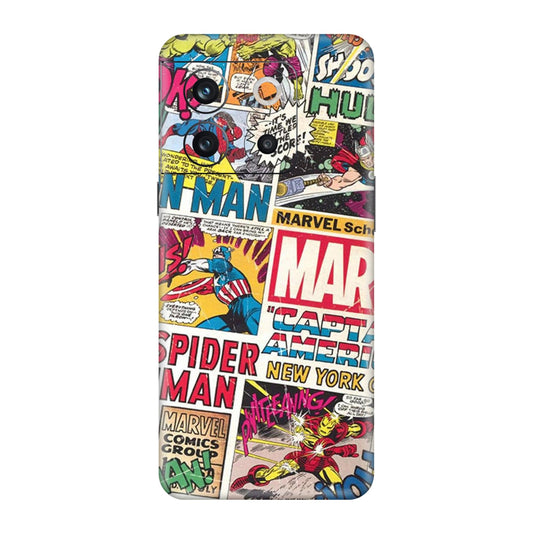 Vintage Marvel Comic Bomb Mobile Skin For OnePlus 10T