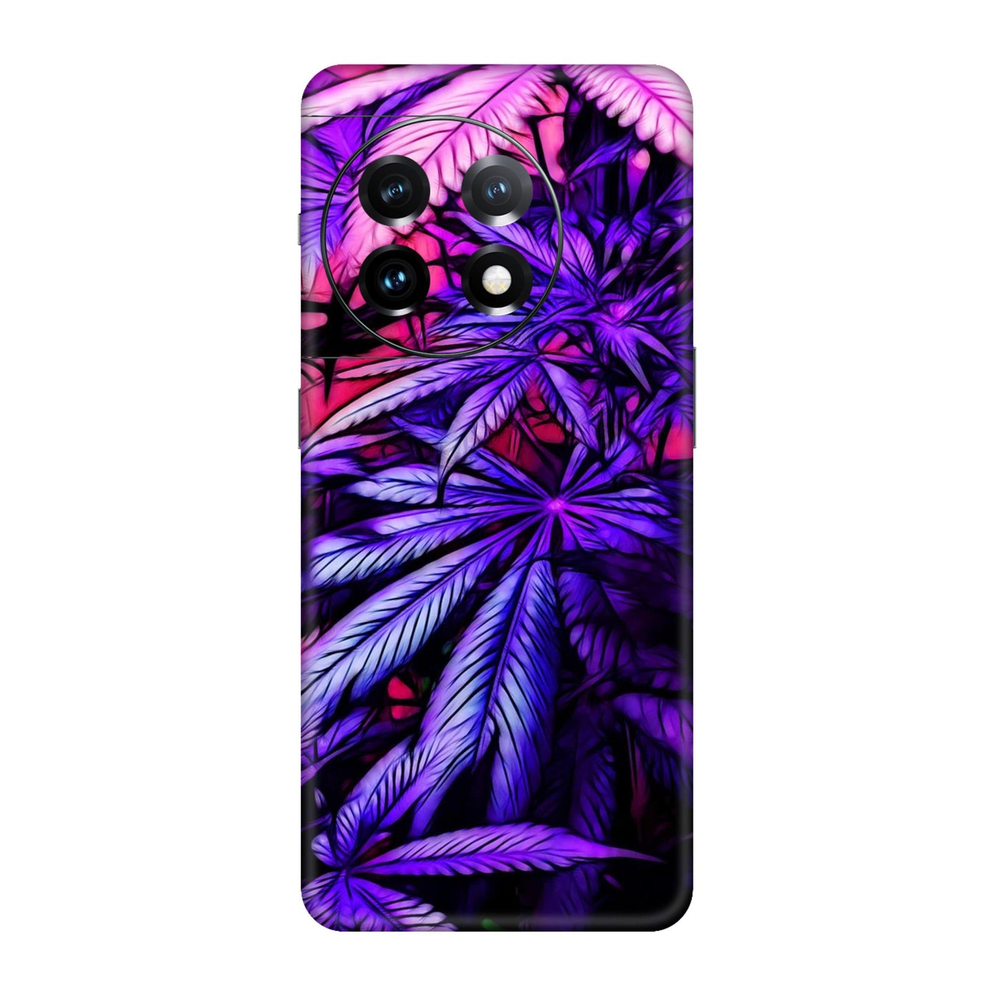 Neon Purple Herb Mobile Skin For OnePlus 11