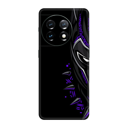 Neon Vibe Cat Mobile Skin For OnePlus 11