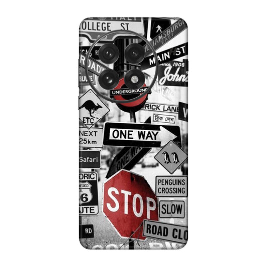 Global Urban Sign Bomb Mobile Skin For OnePlus 13