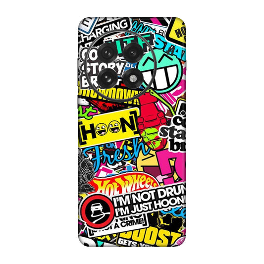 Hoonigan Sticker Bomb Mobile Skin For OnePlus 13