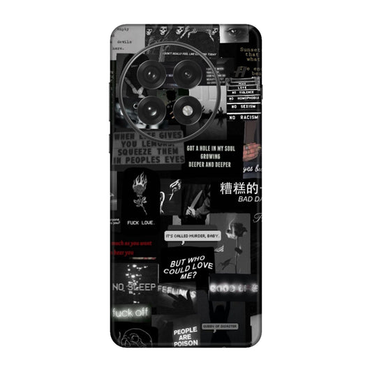 Bad Day Dark Collage Mobile Skin For OnePlus 13
