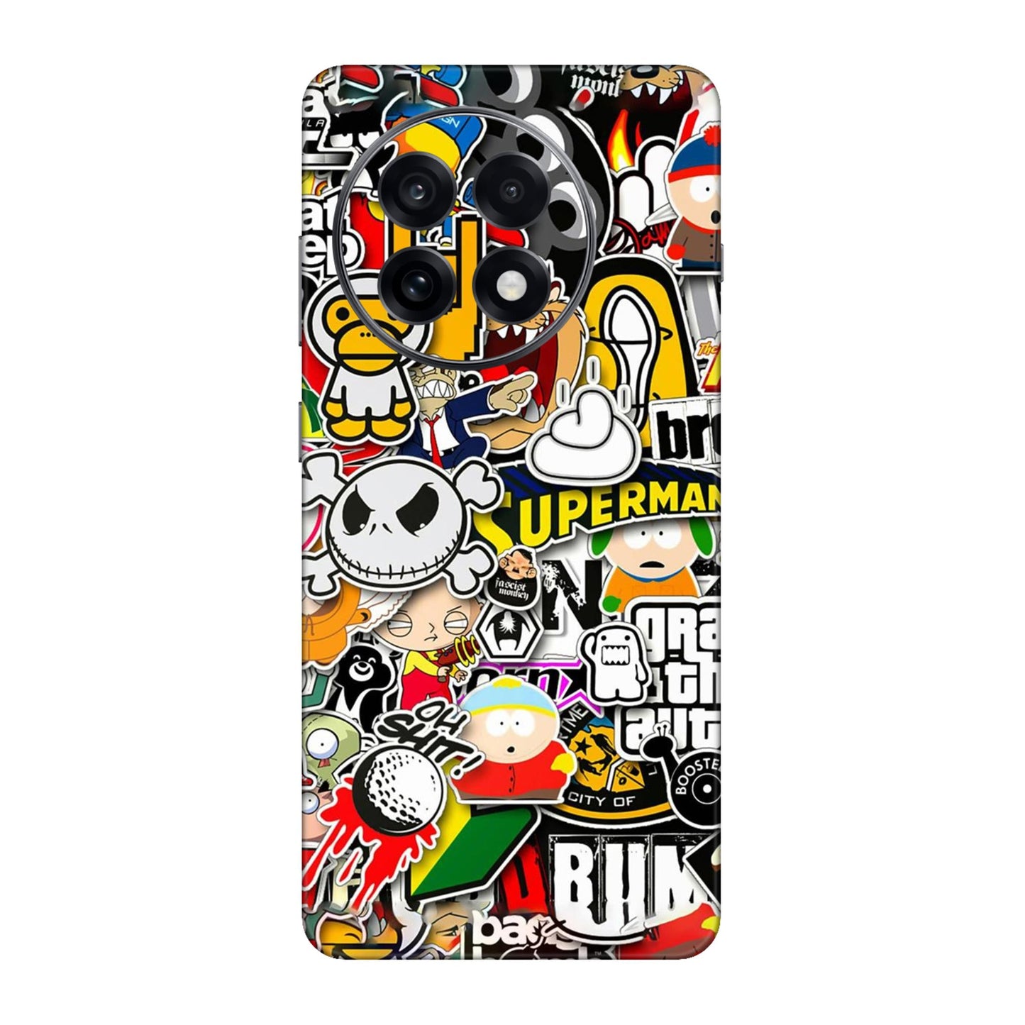 Sukuna Tongue Out Energy Mobile Skin For OnePlus 13R