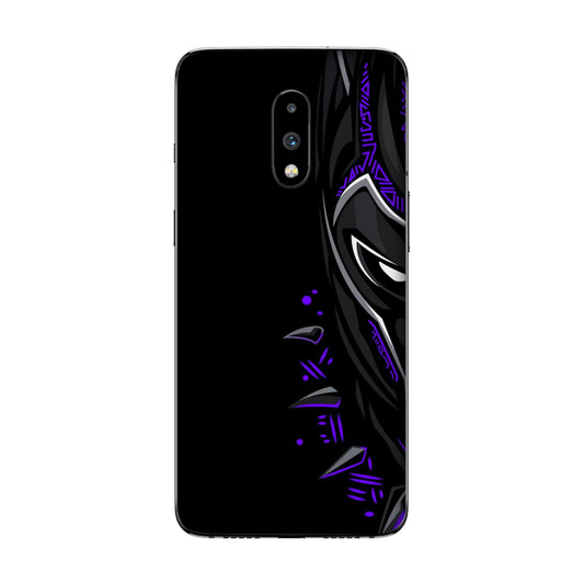 Neon Vibe Cat Mobile Skin For OnePlus 7