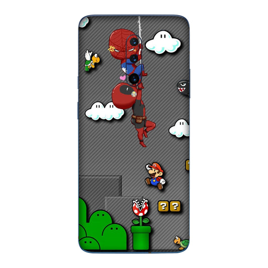 Saiyan Contrast Power Mobile Skin For OnePlus 7 Pro