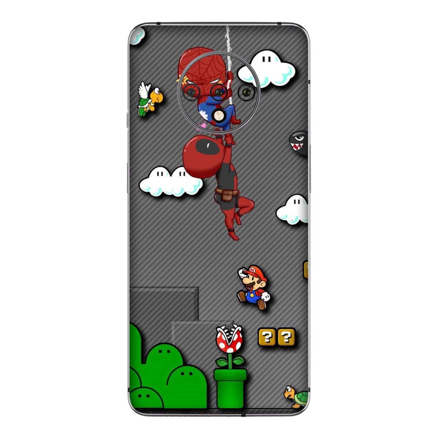 Saiyan Contrast Power Mobile Skin For OnePlus 7t