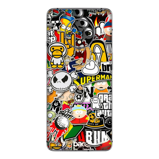 Sukuna Tongue Out Energy Mobile Skin For OnePlus 7t