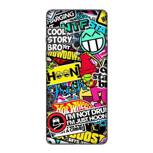 Hoonigan Sticker Bomb Mobile Skin For OnePlus 8