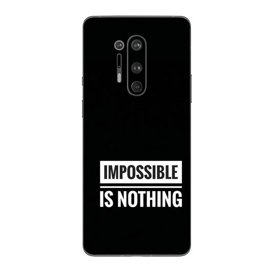 Motivational Text Mobile Skin For OnePlus 8 Pro