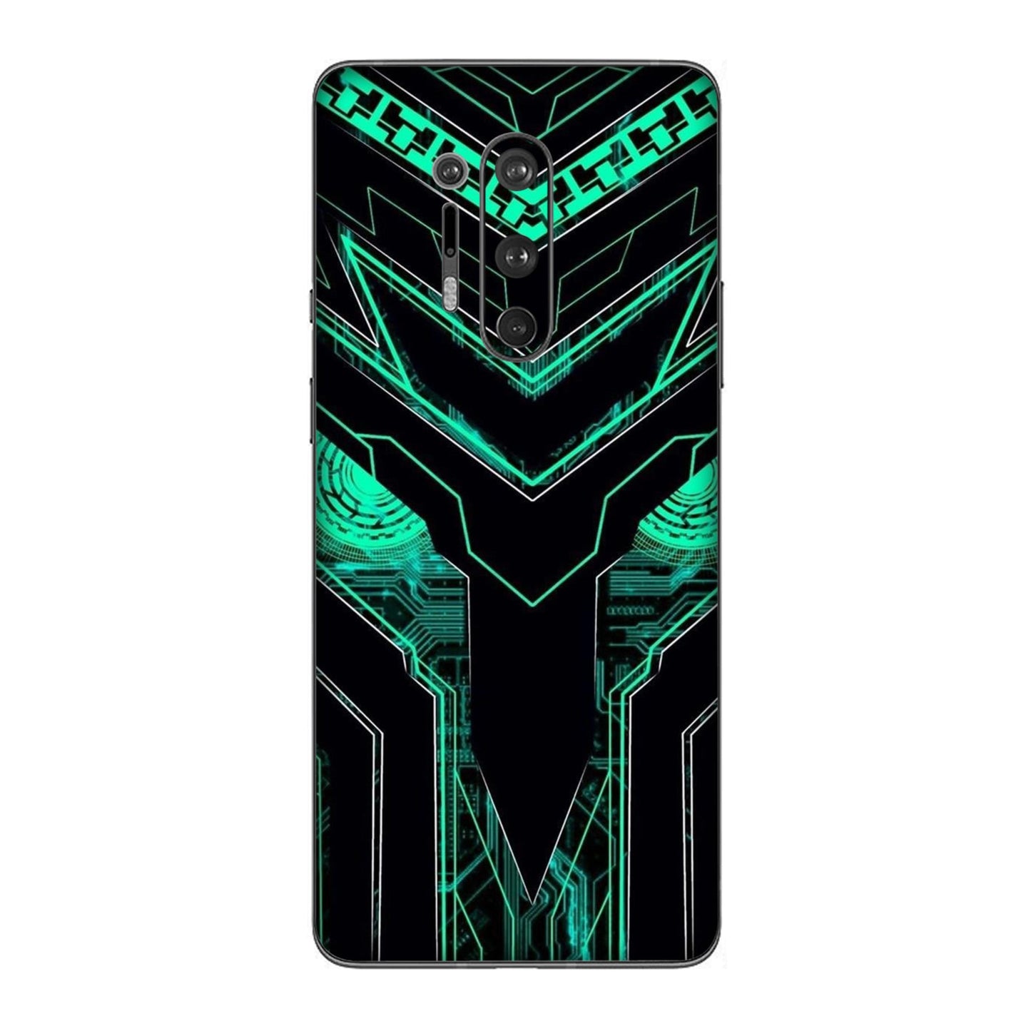 Neon Circuit Predator Mobile Skin For OnePlus 8 Pro