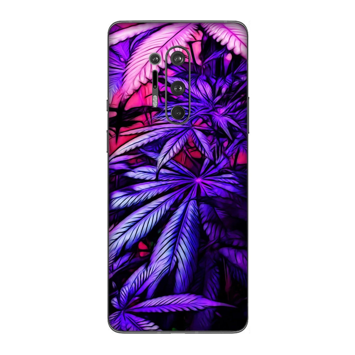 Neon Purple Herb Mobile Skin For OnePlus 8 Pro