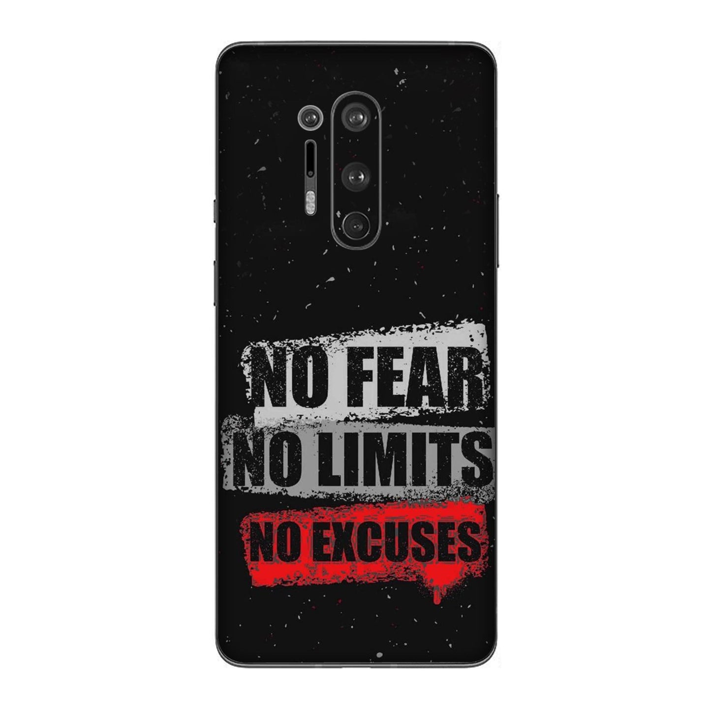 No Fear No Limits Mobile Skin For OnePlus 8 Pro