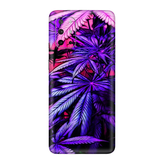 Neon Purple Herb Mobile Skin For OnePlus 8t