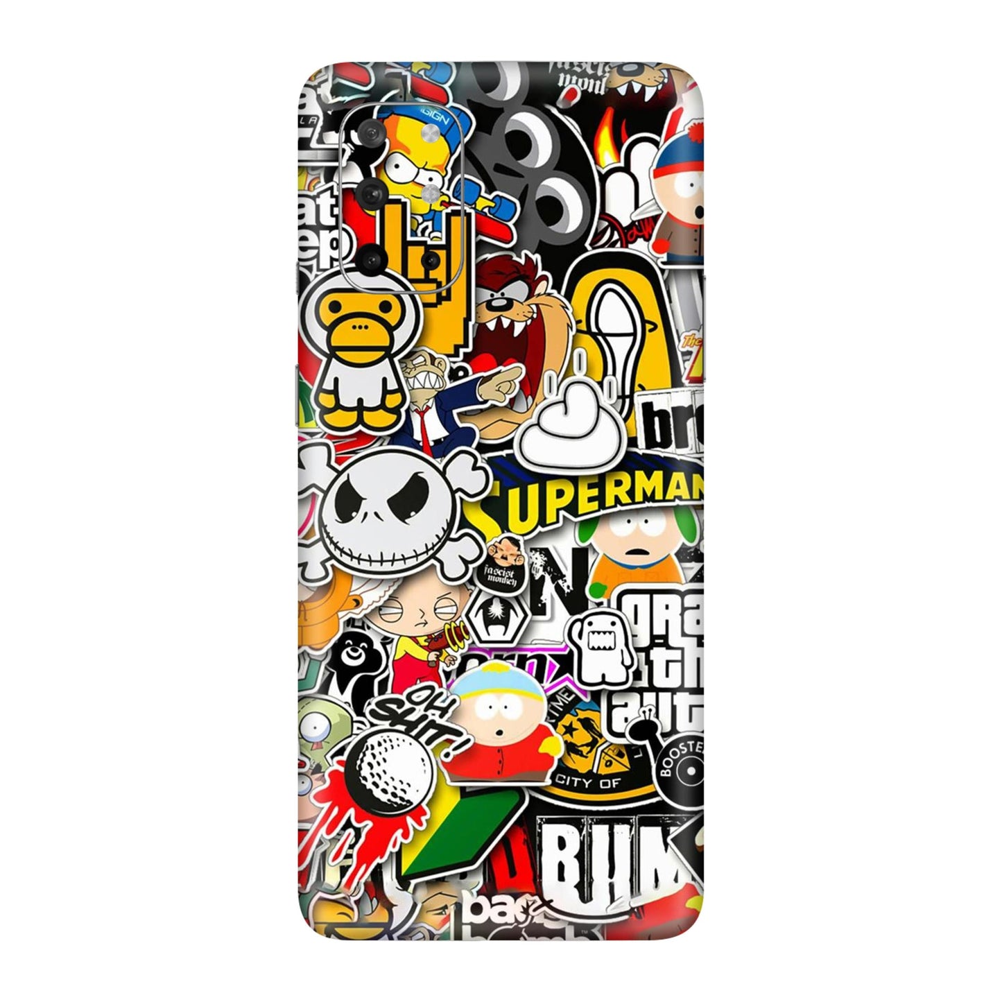 Sukuna Tongue Out Energy Mobile Skin For OnePlus 8t