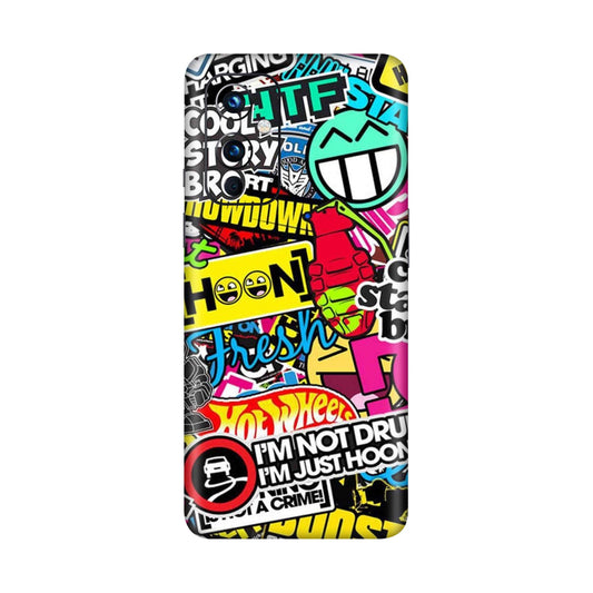Hoonigan Sticker Bomb Mobile Skin For OnePlus 9