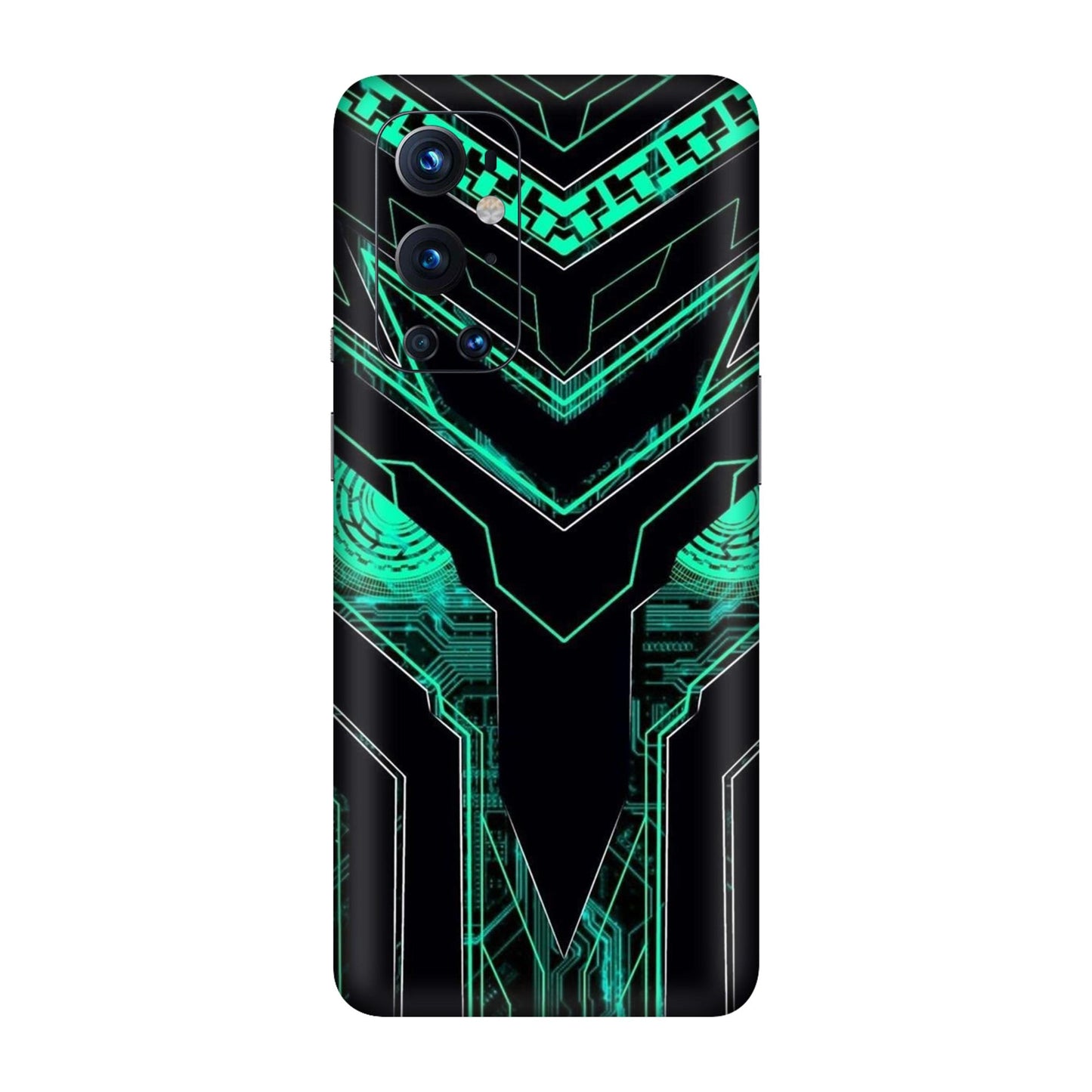 Neon Circuit Predator Mobile Skin For OnePlus 9 Pro