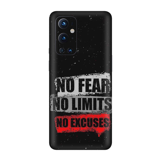 No Fear No Limits Mobile Skin For OnePlus 9 Pro