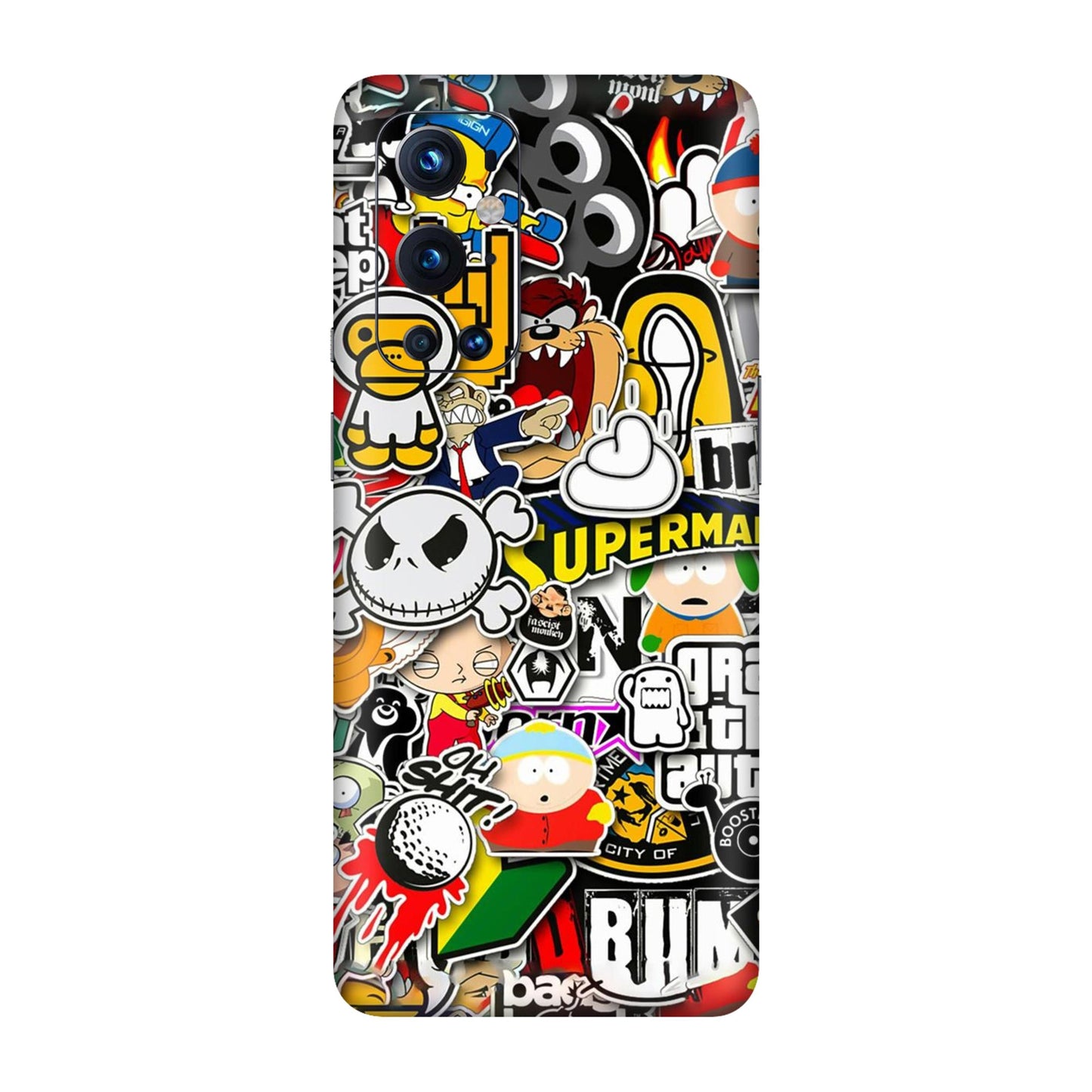 Sukuna Tongue Out Energy Mobile Skin For OnePlus 9 Pro