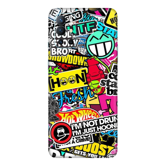 Hoonigan Sticker Bomb Mobile Skin For OnePlus 9r