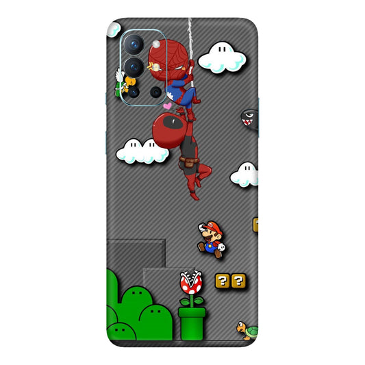 Saiyan Contrast Power Mobile Skin For OnePlus 9r