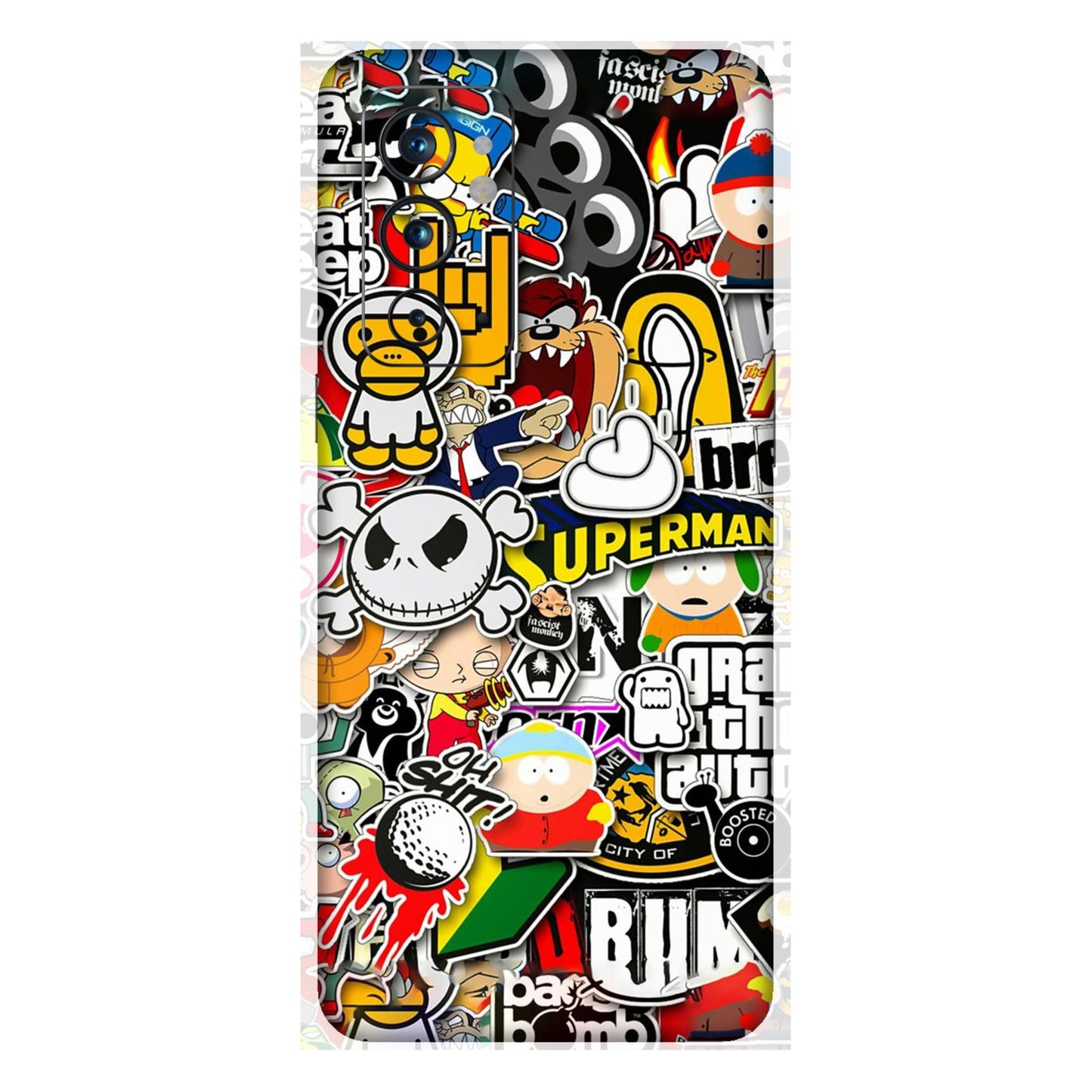 Sukuna Tongue Out Energy Mobile Skin For OnePlus 9rt