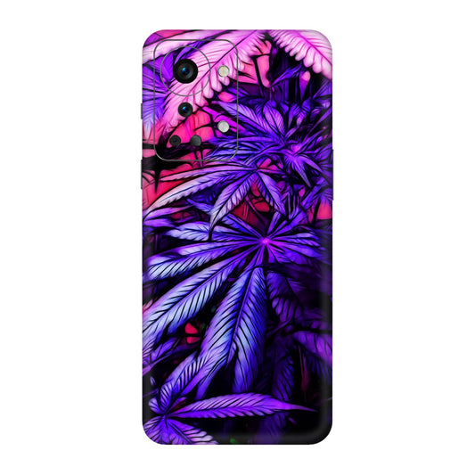 Neon Purple Herb Mobile Skin For OnePlus Nord 2t