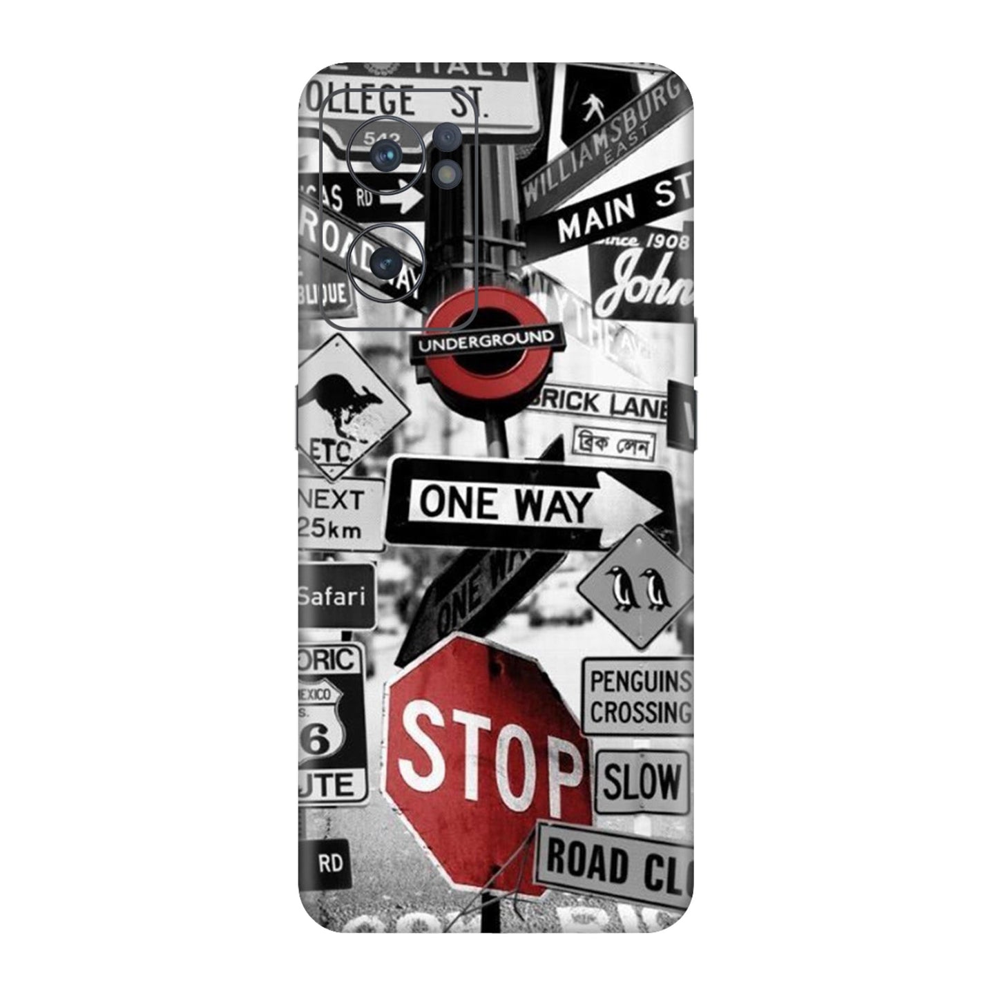 Global Urban Sign Bomb Mobile Skin For OnePlus Nord Ce 2