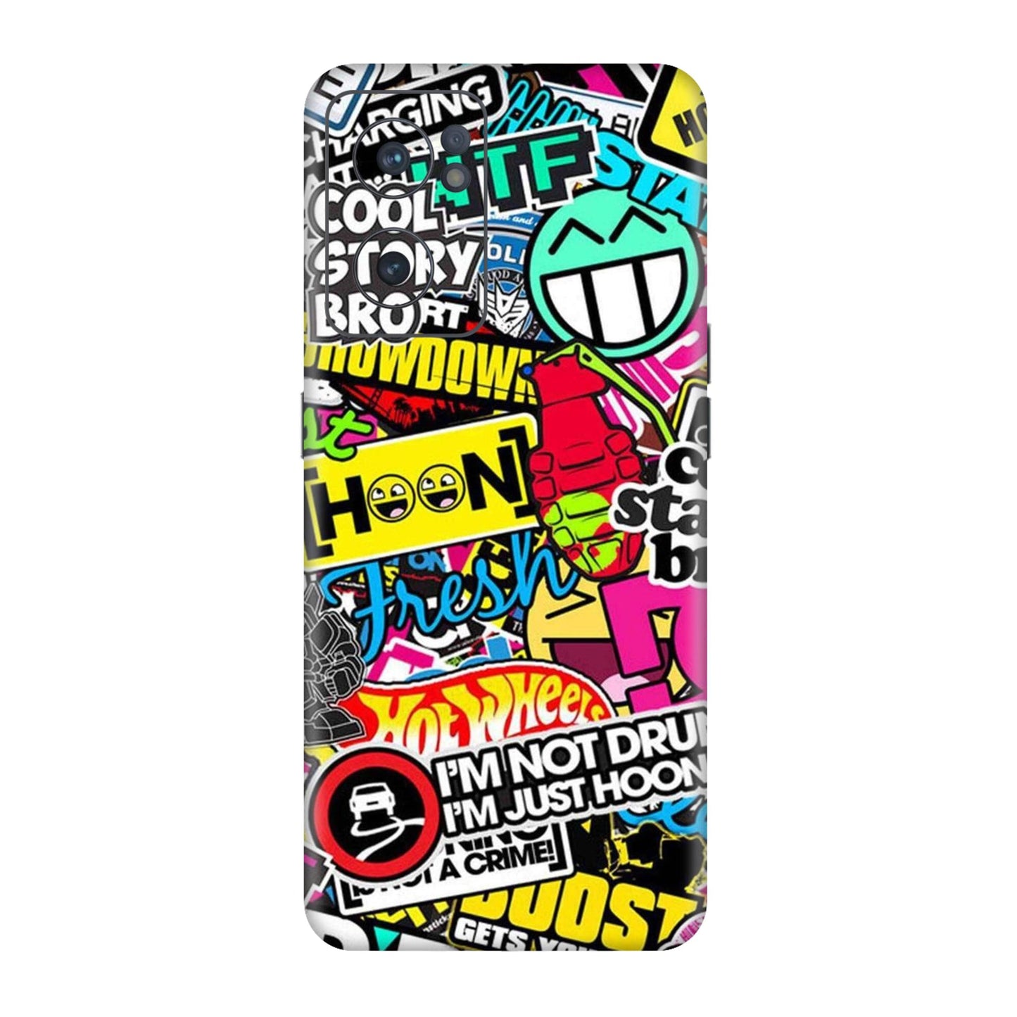 Hoonigan Sticker Bomb Mobile Skin For OnePlus Nord Ce 2