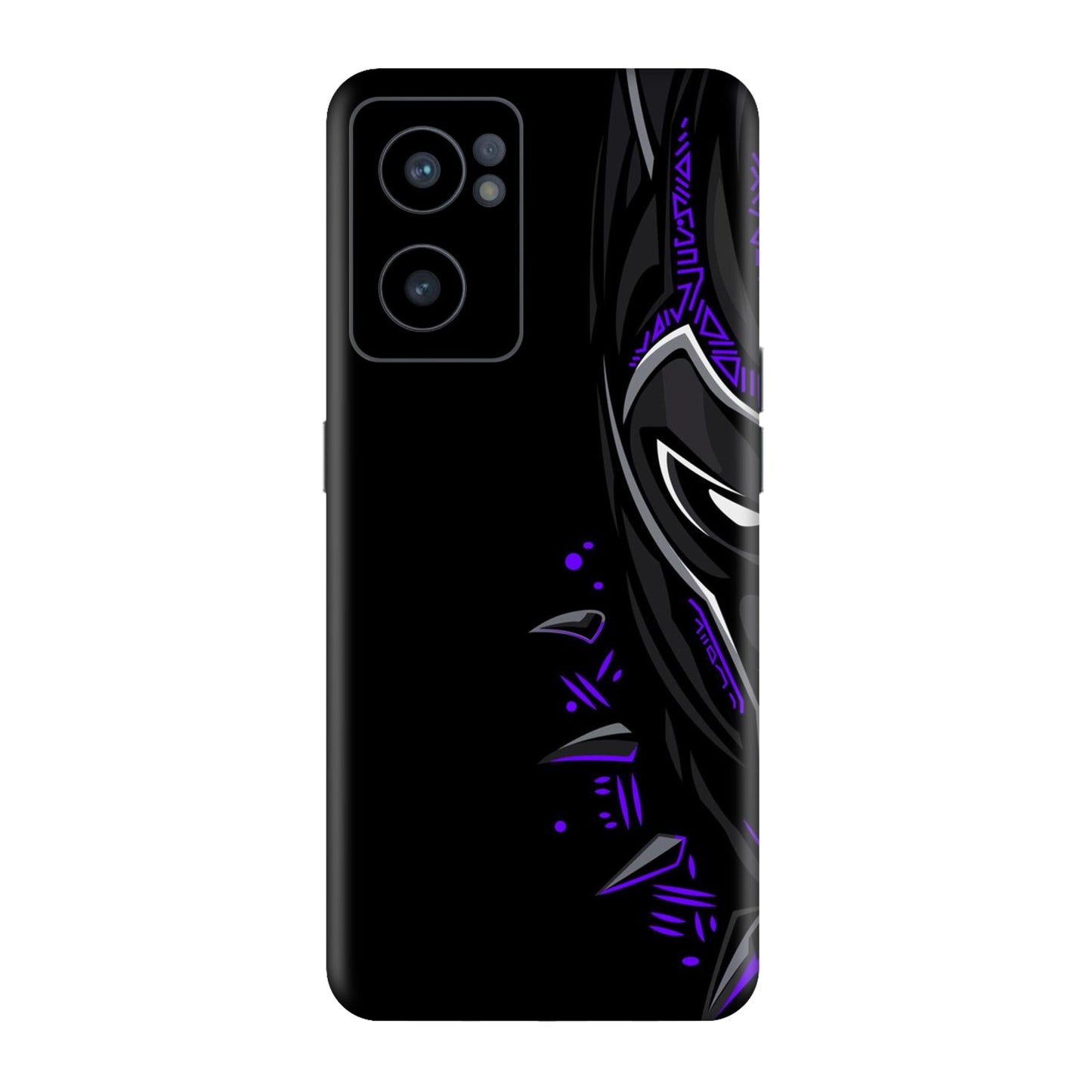 Neon Vibe Cat Mobile Skin For OnePlus Nord Ce 2