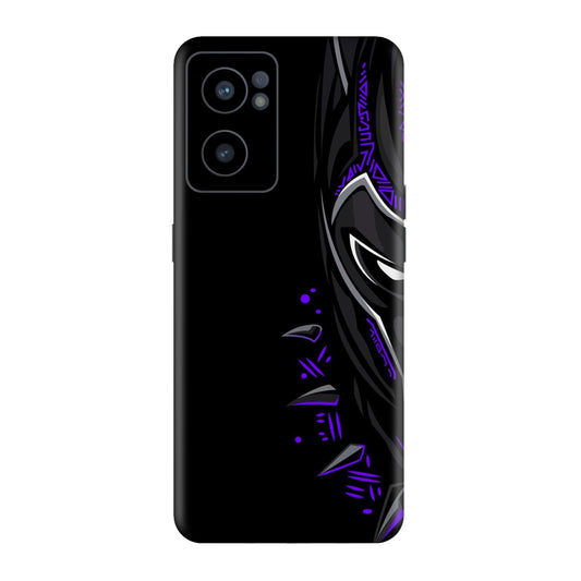 Neon Vibe Cat Mobile Skin For OnePlus Nord Ce 2