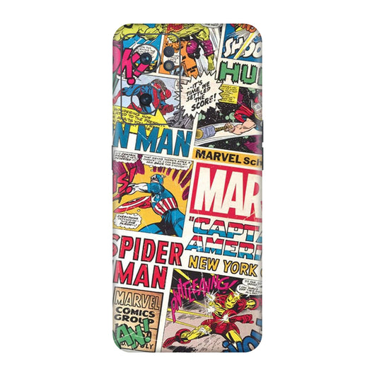 Vintage Marvel Comic Bomb Mobile Skin For OnePlus Nord Ce 2