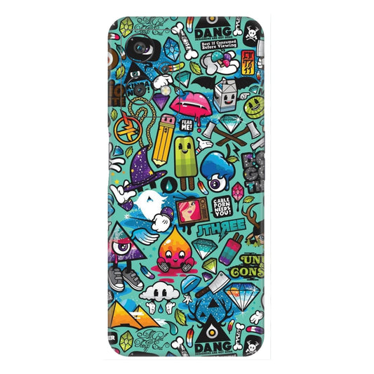 Graffiti Chaos Sticker Bomb Mobile Skin For OnePlus Nord Ce 2 Lite