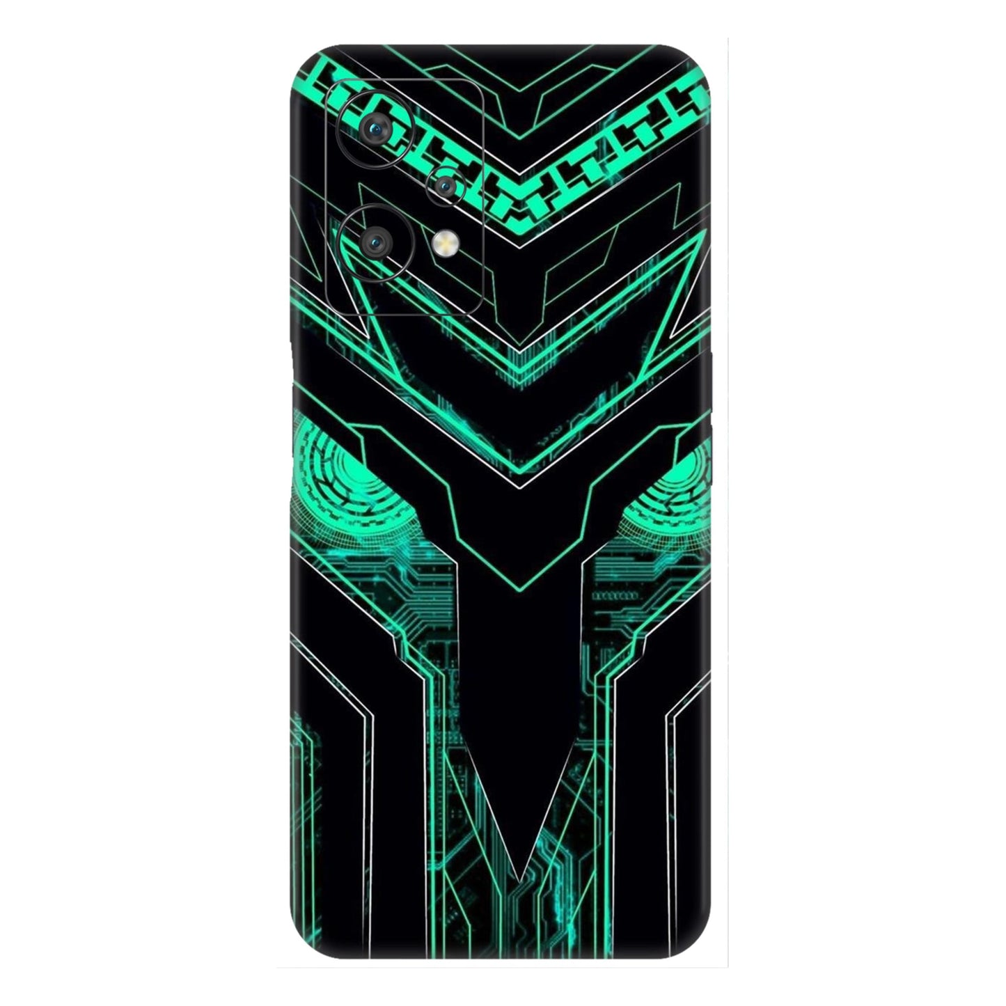 Neon Circuit Predator Mobile Skin For OnePlus Nord Ce 2 Lite