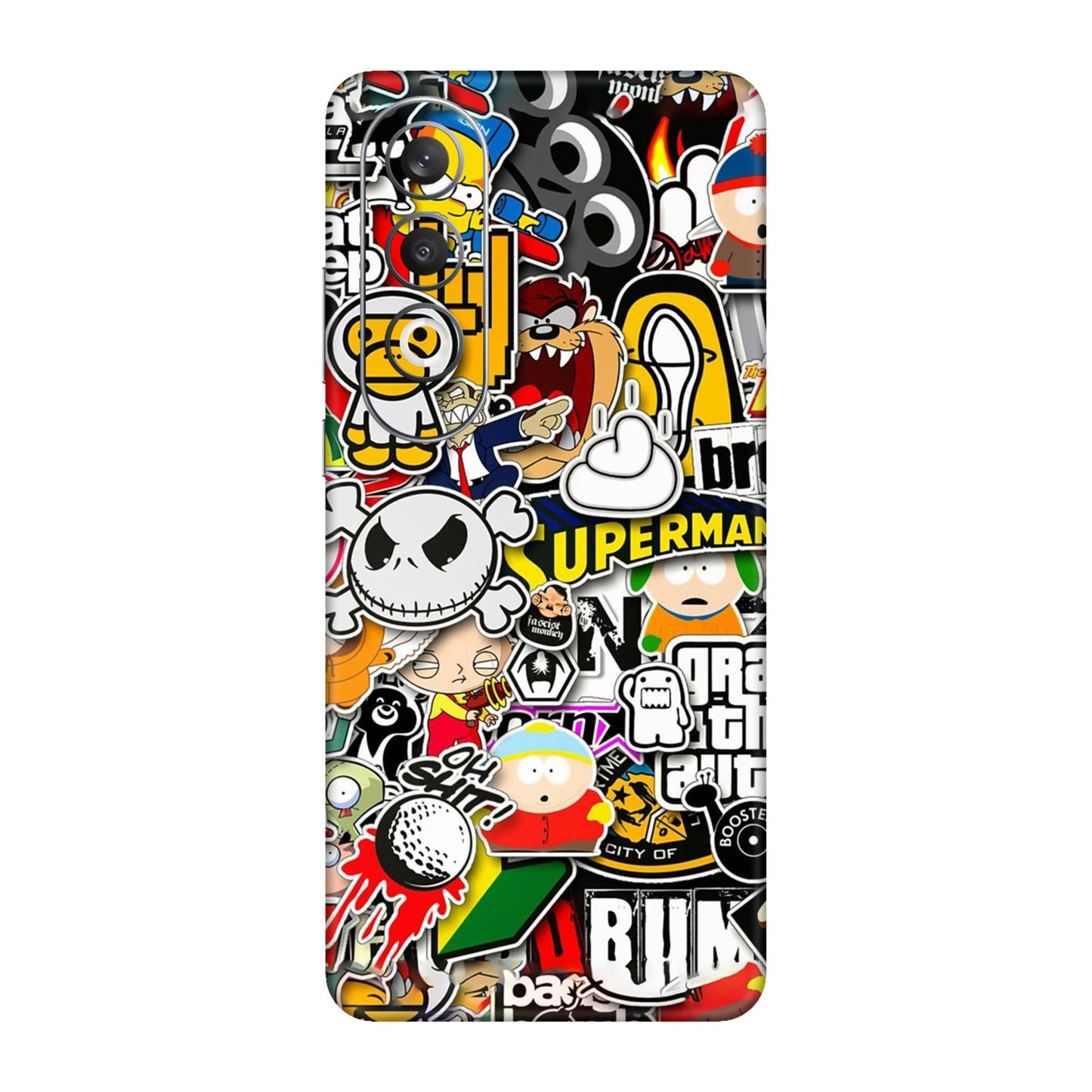 Sukuna Tongue Out Energy Mobile Skin For OnePlus Nord Ce 4