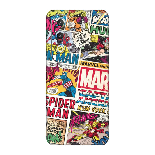 Vintage Marvel Comic Bomb Mobile Skin For OnePlus Nord Ce 4