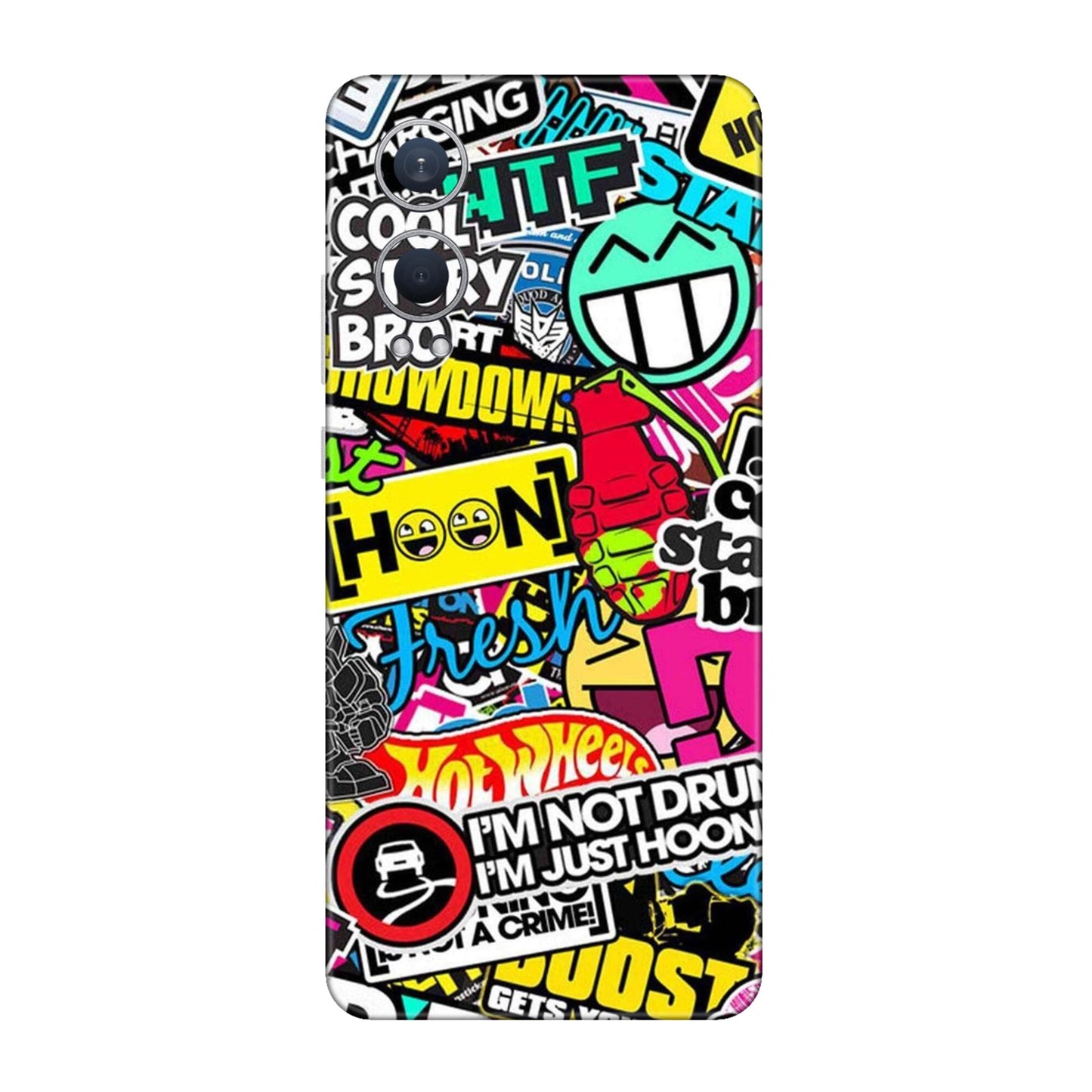 Hoonigan Sticker Bomb Mobile Skin For OnePlus Nord Ce 4 Lite
